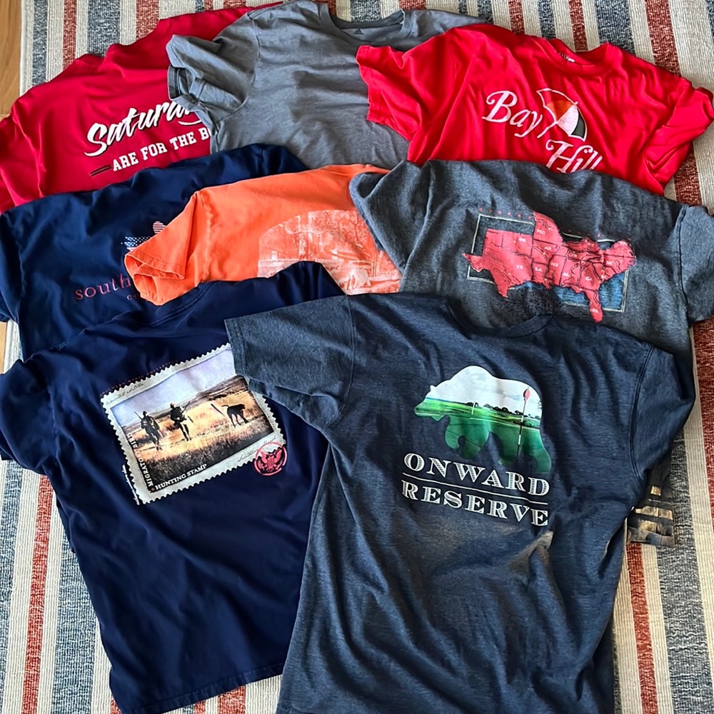 Old Row, Southern Marsh and Onward Reserve T-shirts